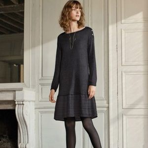 Poetry baby alpaca sweater plaid dress 4 NWT